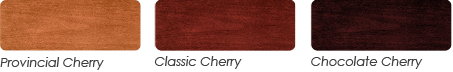 Le Cache Wine Cabinets Stain Color Options for Cherry Wood