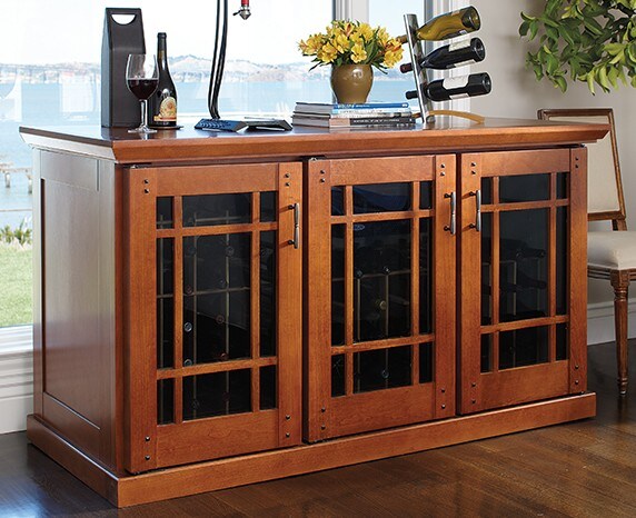 Mission Wine Cabinet