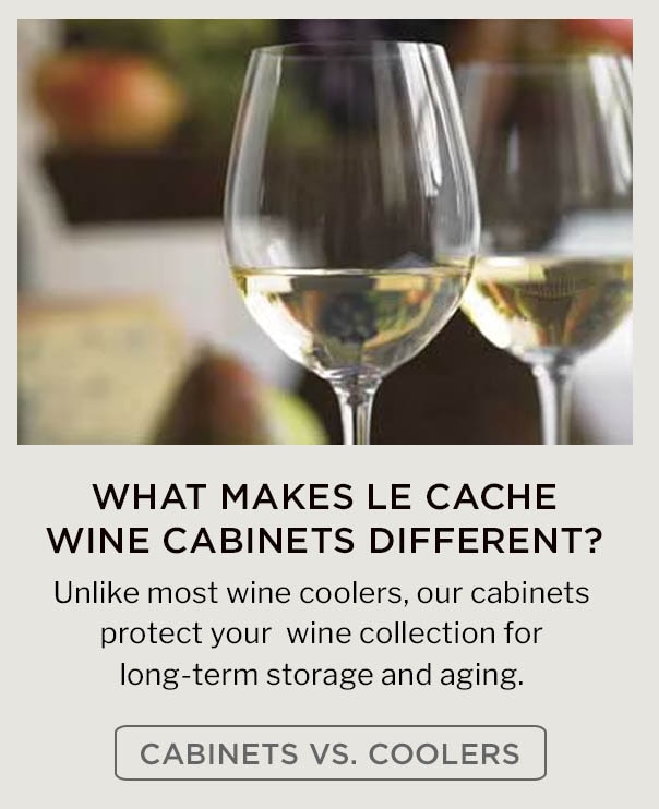 What makes Le Cache wine cabinets different?