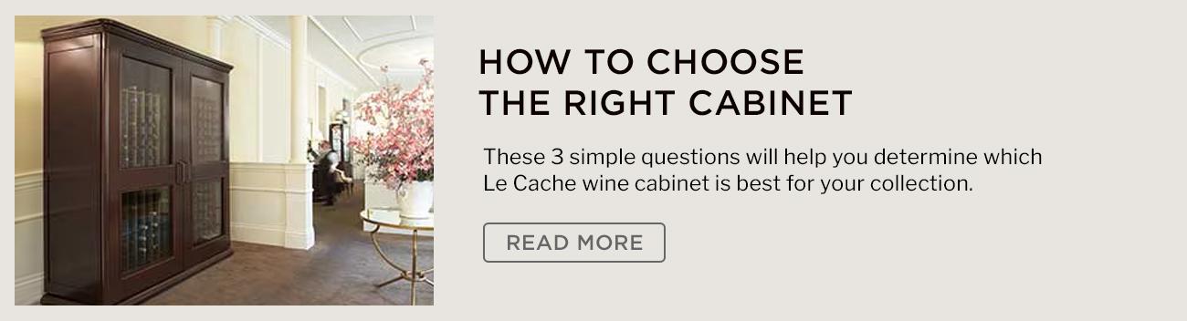 How to choose the right cabinet