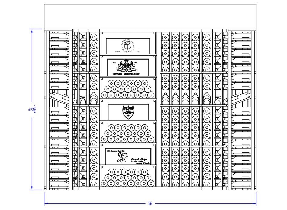 Custom Wine Cellar in Providence - New Bedford