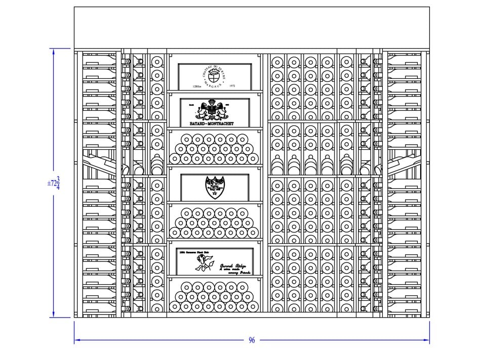 Custom Wine Cellar in Providence - New Bedford