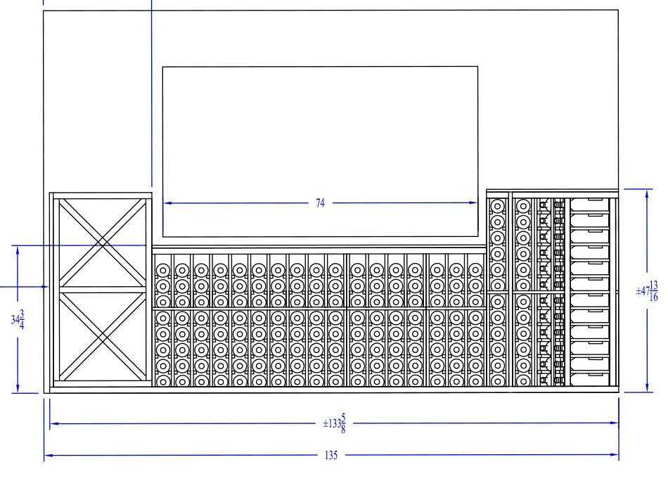 How to Build a Wine Cellar With 192 Bottle Capacity for $250