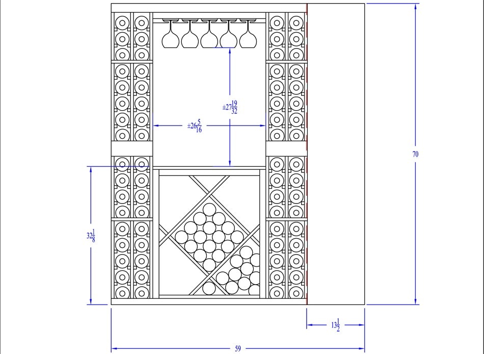 Custom Wine Cellar in San Francisco Bay Area